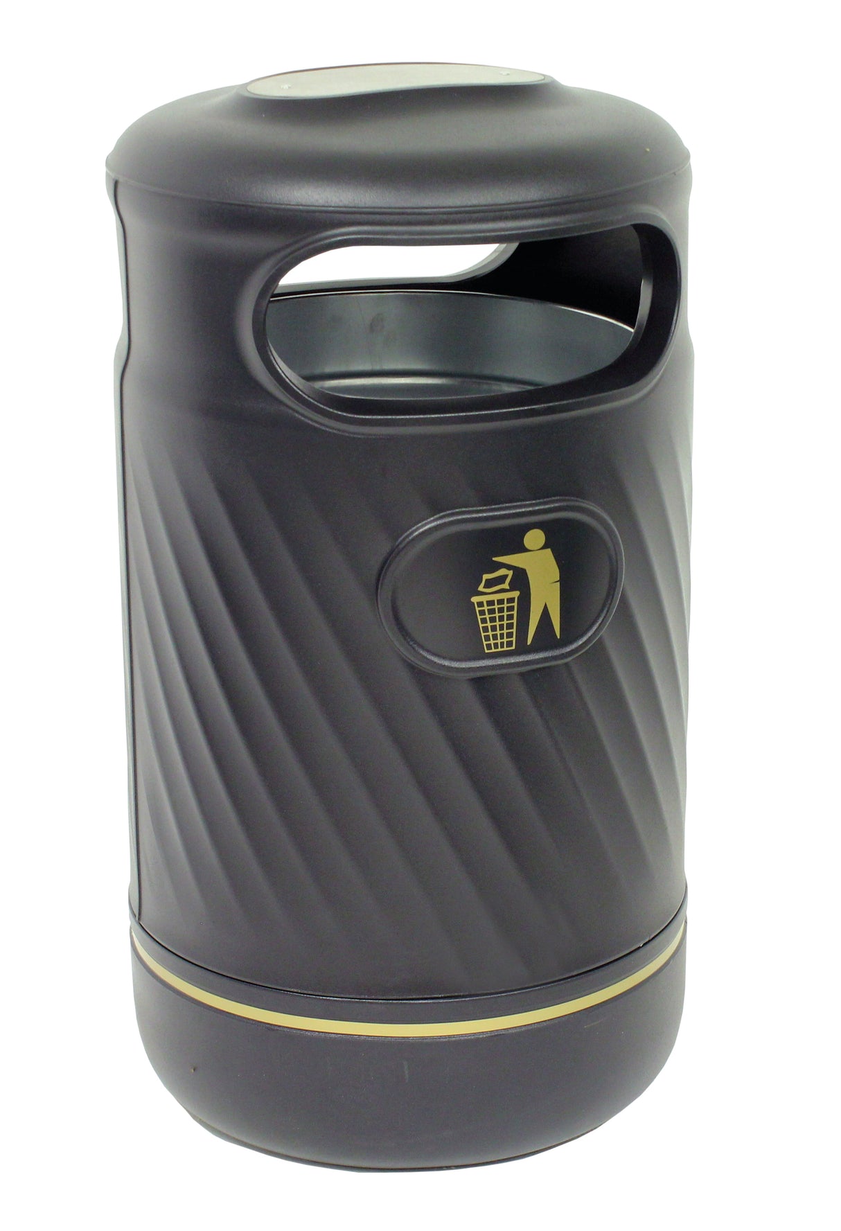 Outdoor Hooded Top Litter Bin