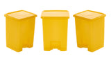 15L Pedal Bins - Set of 3