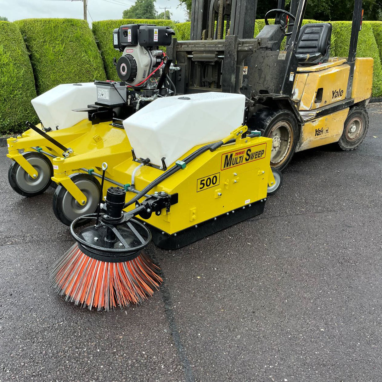 Multi Sweep 270 Forklift Road Sweeper – Engineered Solutions