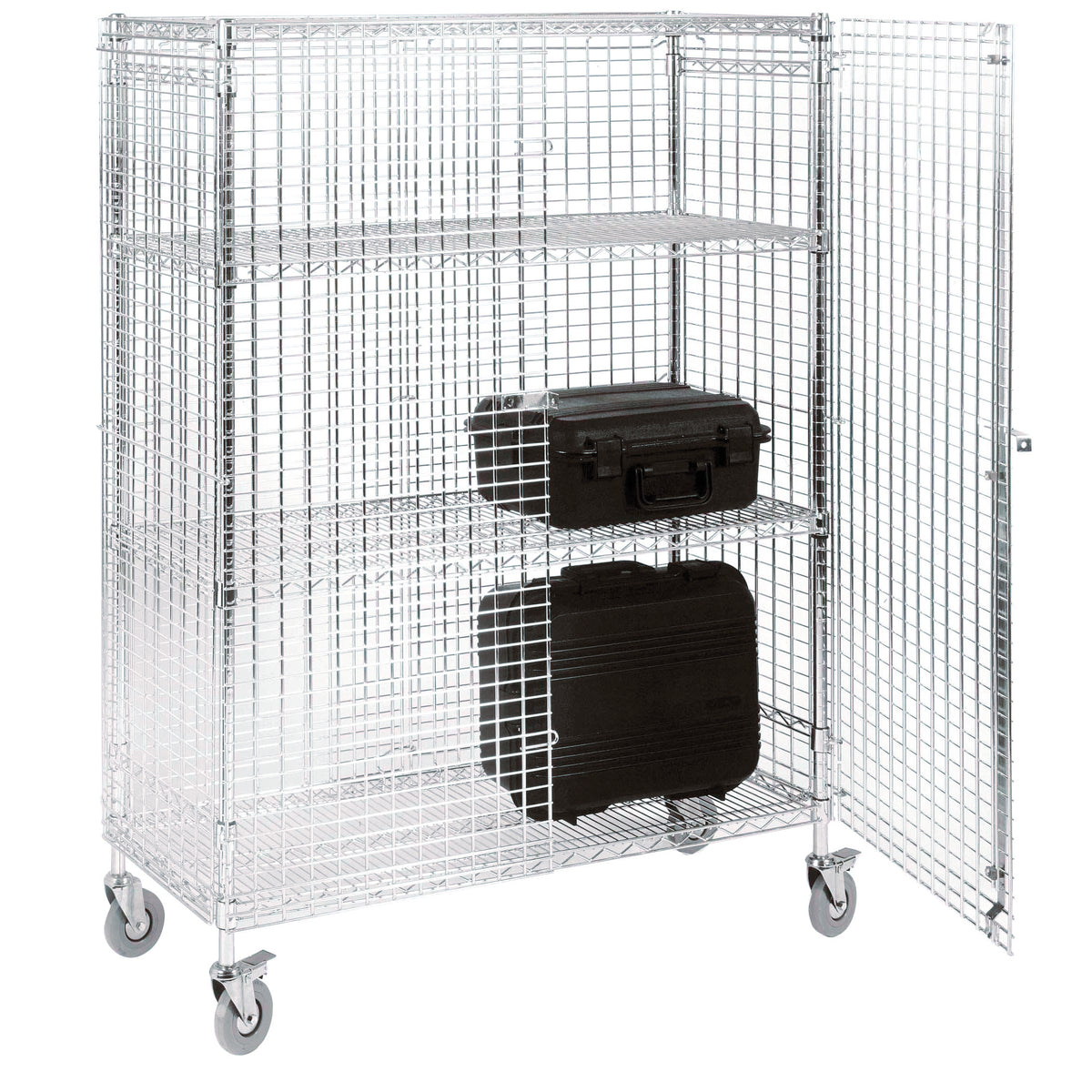 Eclipse Security Enclosures - Mobile Unit c/w 4 x 120mm Castors ...