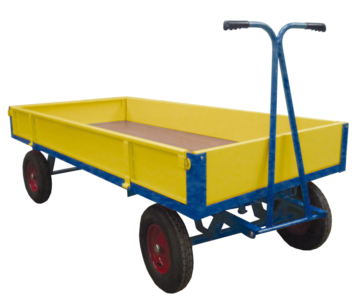 Hand Drawn Trucks - With Sheet Steel Sides & Ends  200 mm Deep