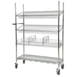 Chrome Order Picking Trolleys
