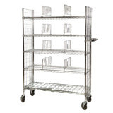 Chrome Order Picking Trolleys