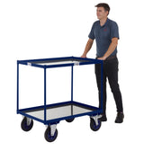 Heavy Duty Shelf Trolleys -  1000 x 700 mm Platform Size