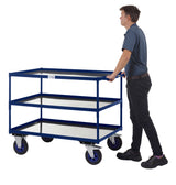 Heavy Duty Shelf Trolleys -   1200 x 800 mm Platform Size