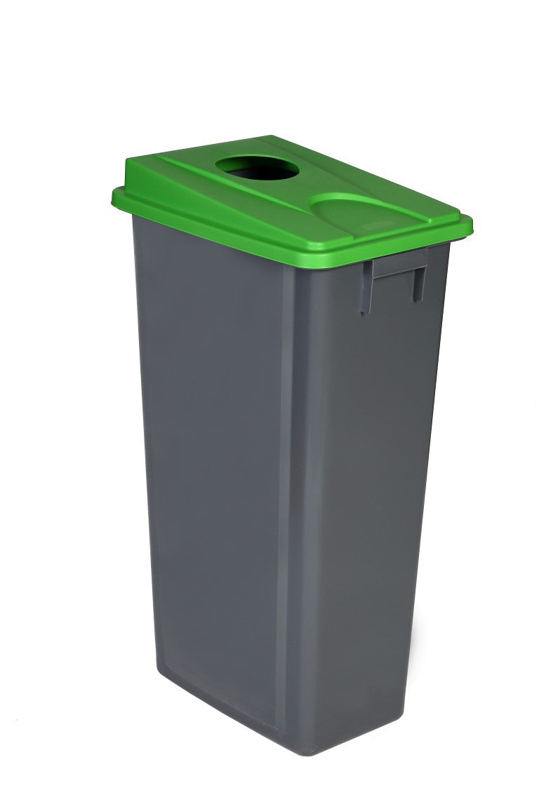 Recycling Waste Bins with Lid Options -  80L Bins