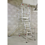 Podium Steps in Use