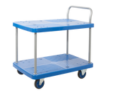 Blue Platform & Shelf Trolleys