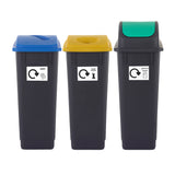 Recycling Bins - Set of 3