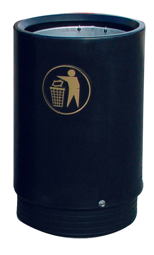 Outdoor Open Top Litter Bins