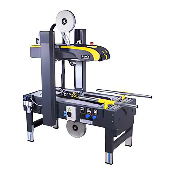 SIAT Semi-Automatic Random Case Sealing Machine - Top & Bottom Belt Driven