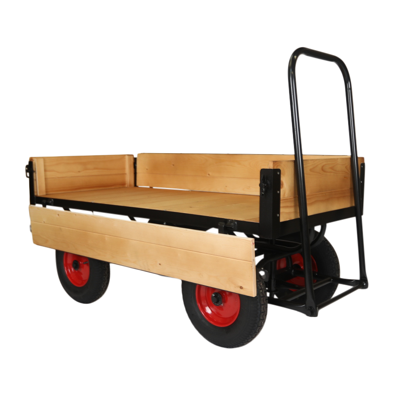 Turntable Truck with Solid Sides
