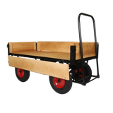 Turntable Truck with Solid Sides