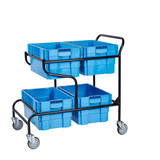 Container Trolley With 4 Containers