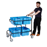 Container Trolley With 4 Containers