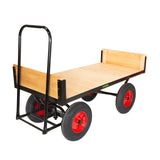 Turntable Truck with Solid Sides