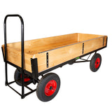 Turntable Truck with Solid Sides