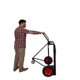 Two Gas Cylinder Trolley