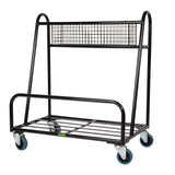 Sheet Material & Board Trolley With Basket
