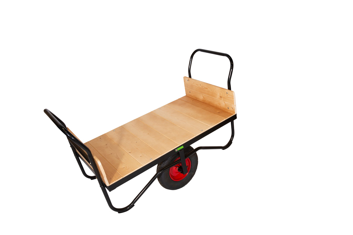 Groundsman Wheelbarrow with Push Bars