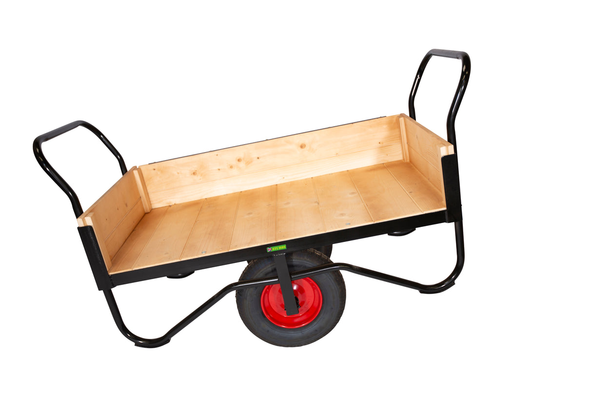 Groundsman Wheelbarrow with Push Bars