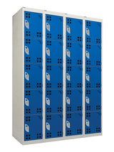 Perforated Door Charging Lockers