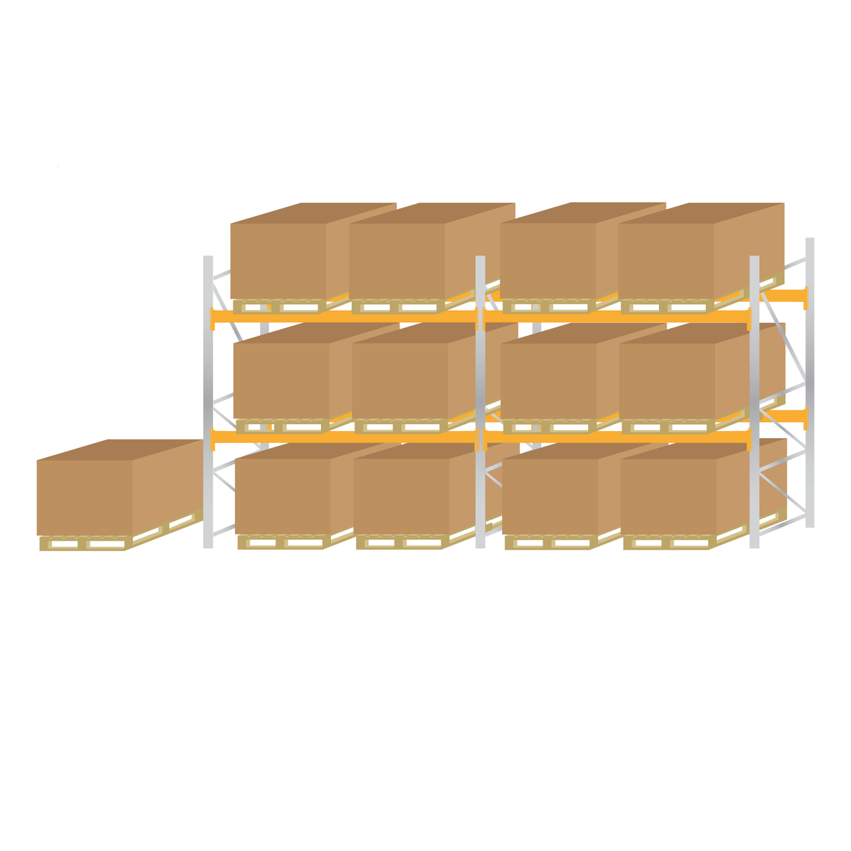Pallet Racking Complete Kits - 3000mm High