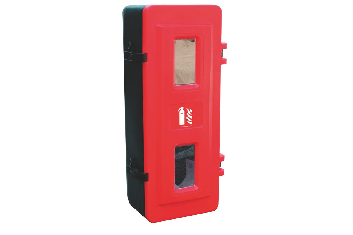 Single Extinguishers Polyethylene Cabinet -for wall, floor, or post mounting