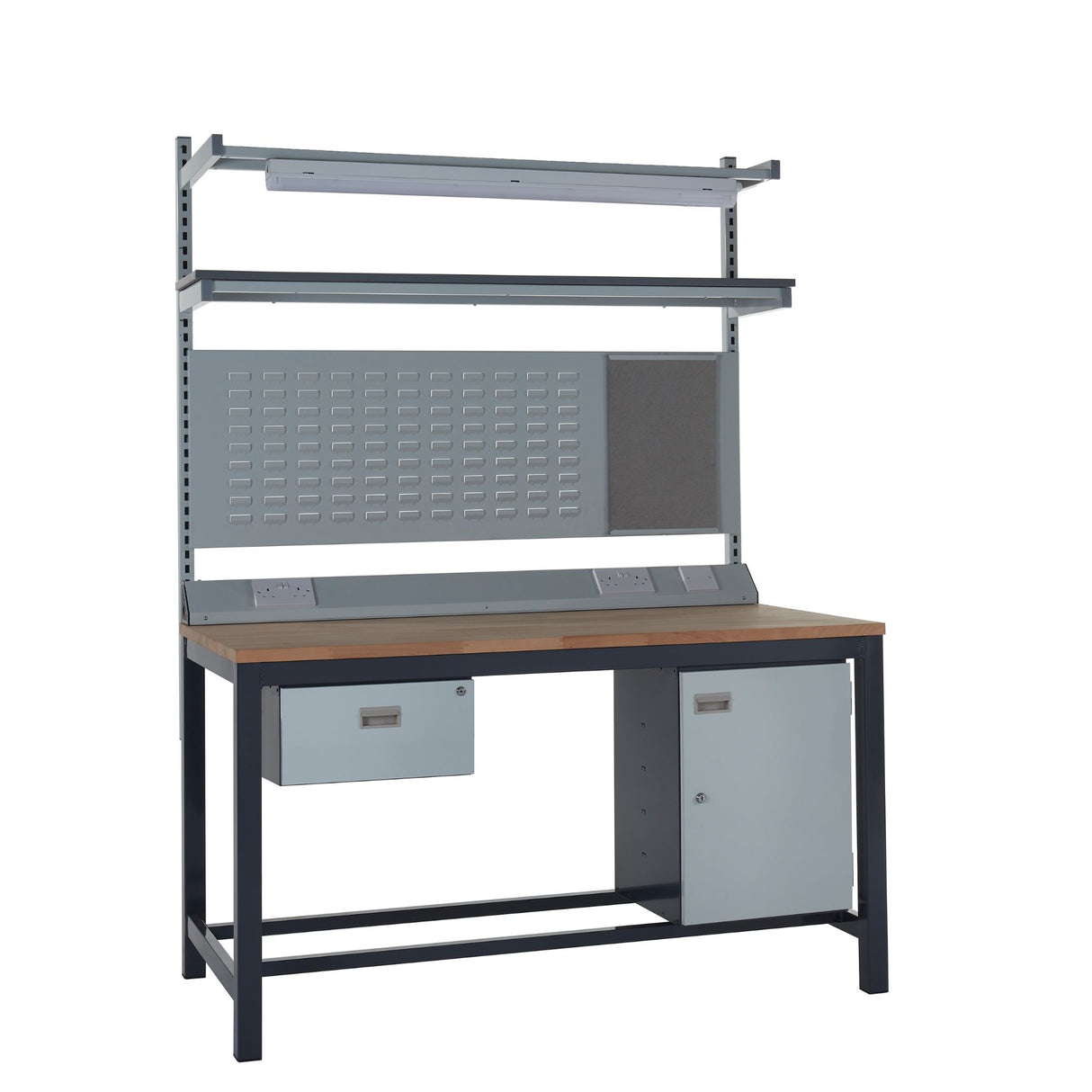 Heavy Duty Workbench Kits with Beech Tops - Kit 6