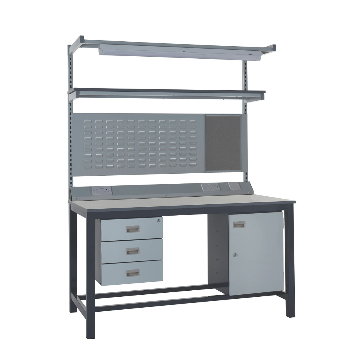 Heavy Duty Workbench Kits with Laminate Tops - Kit 7