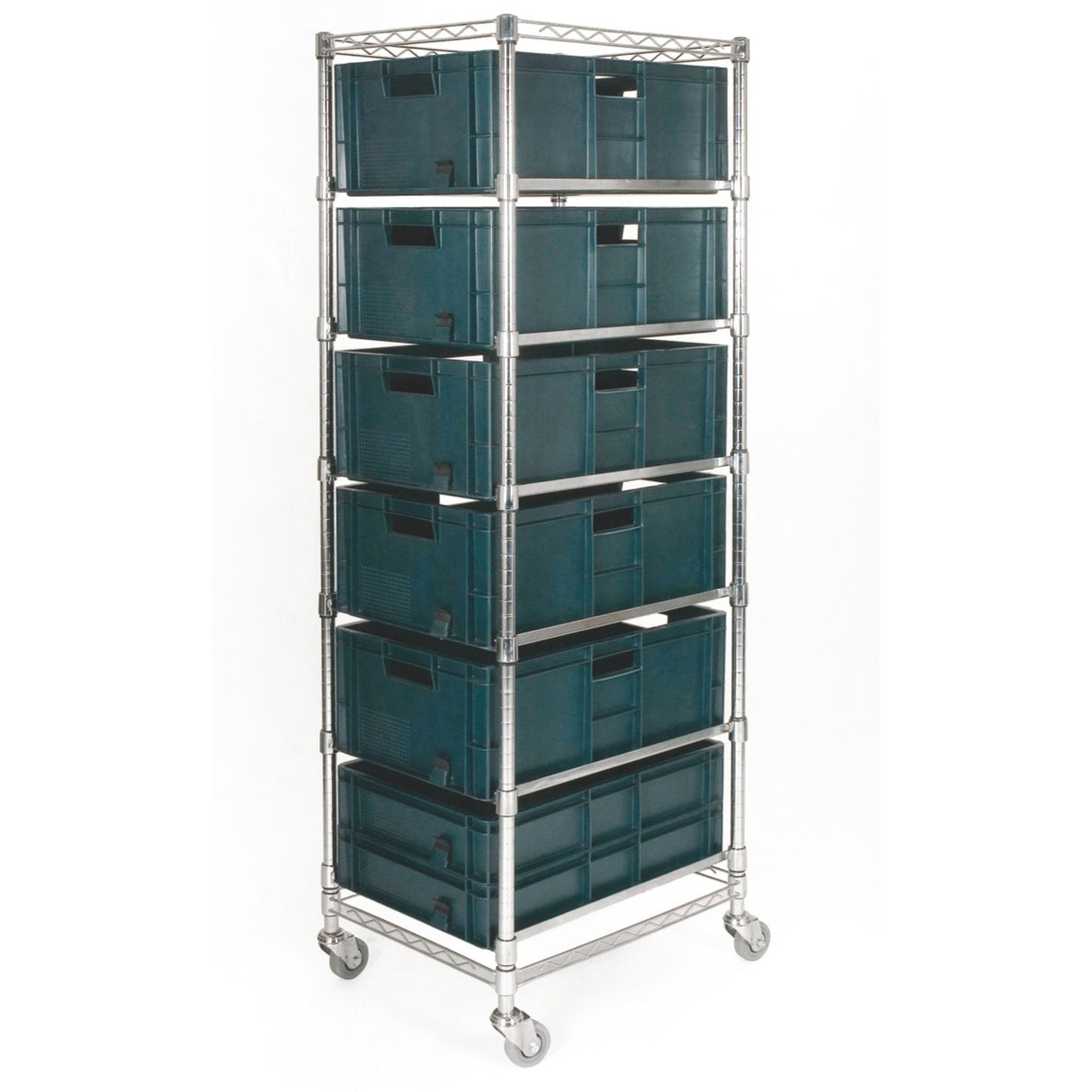 Euro Box Carts -120 mm High Box
