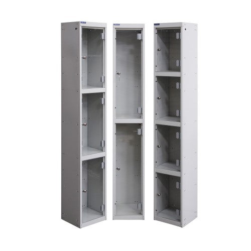 Clear Perspex Door Lockers
