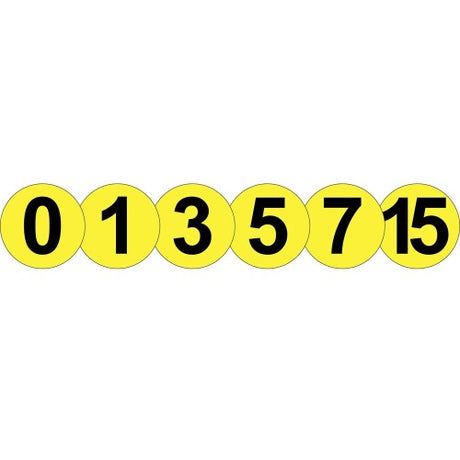 Floor Identification - Number Floor Stickers