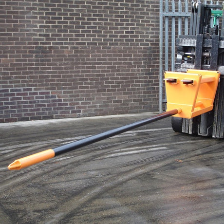 forklift boom fork mounted