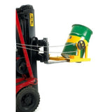 Forklift Drum Tilter in Use
