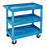 Plastic Multi-Purpose 2 or 3 Tray Table Trolleys