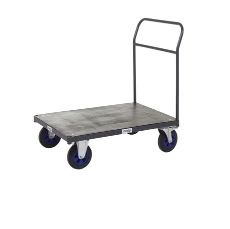 heavy duty platform trolley with single end