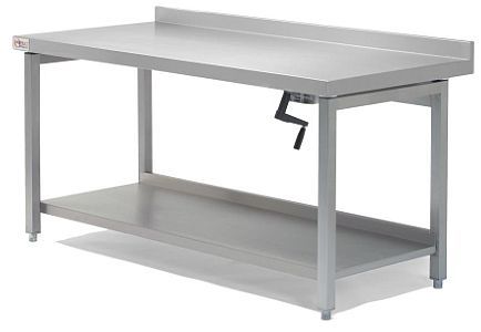 height-adjustable-stainless-steel-workbench