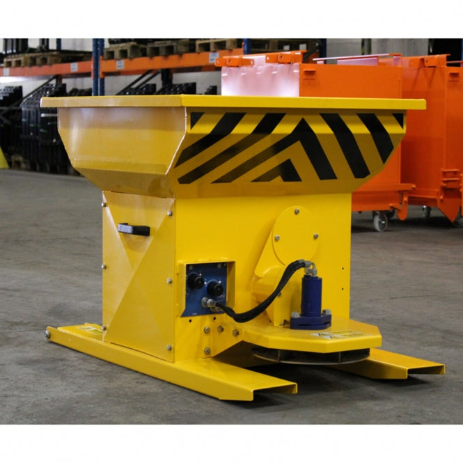 hydraulic gritter fork mounted