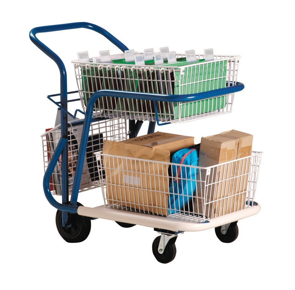 Large Mail Distribution Trolley