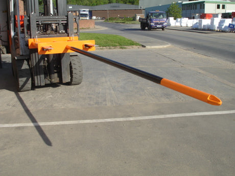 low profile forklift carpet poles