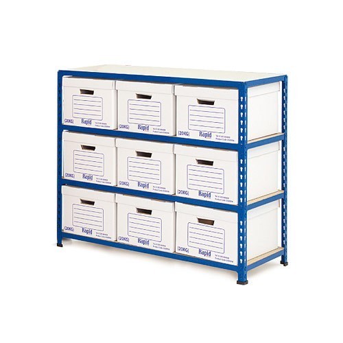 Medium Duty Low Level Archive Storage Bay