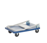 Plastic platform trolley folded