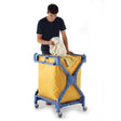 Plastic Folding Laundry Trolley