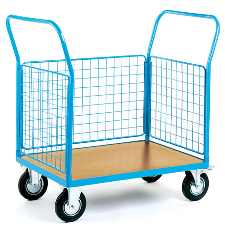 platform trolley with mesh