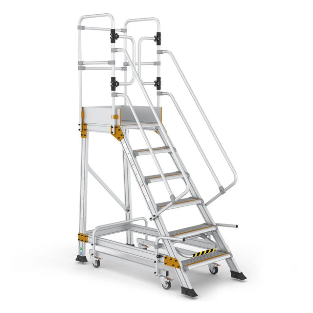 safety steps with safety lock