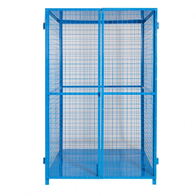 Security Cage with Solid Roof and Base