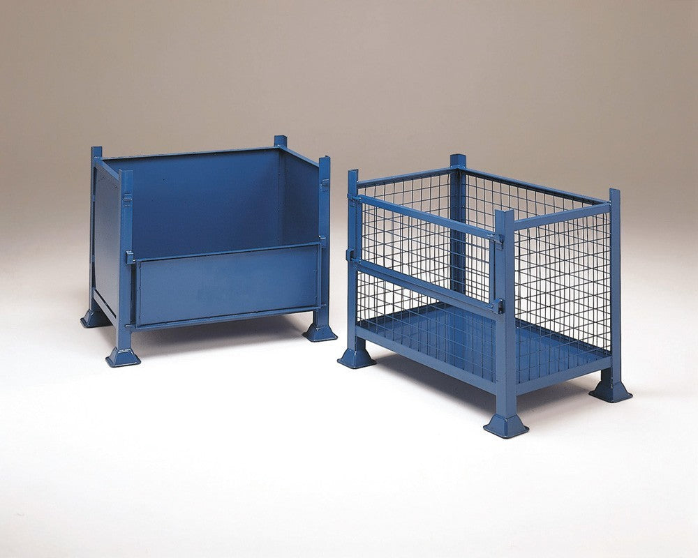 Pallets With Side Rails Steel Half Drop Side Pallets – Engineered Solutions