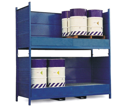 Two Tier Drum Storage Unit