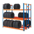 tyre racking double sided
